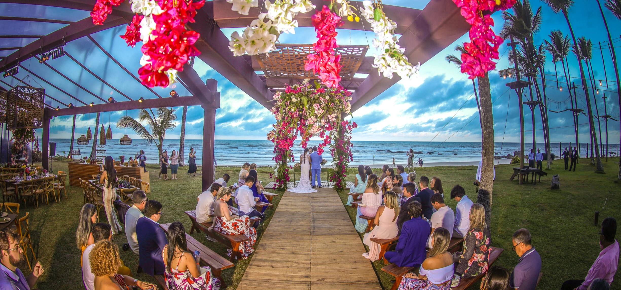 Casamento frente ao mar