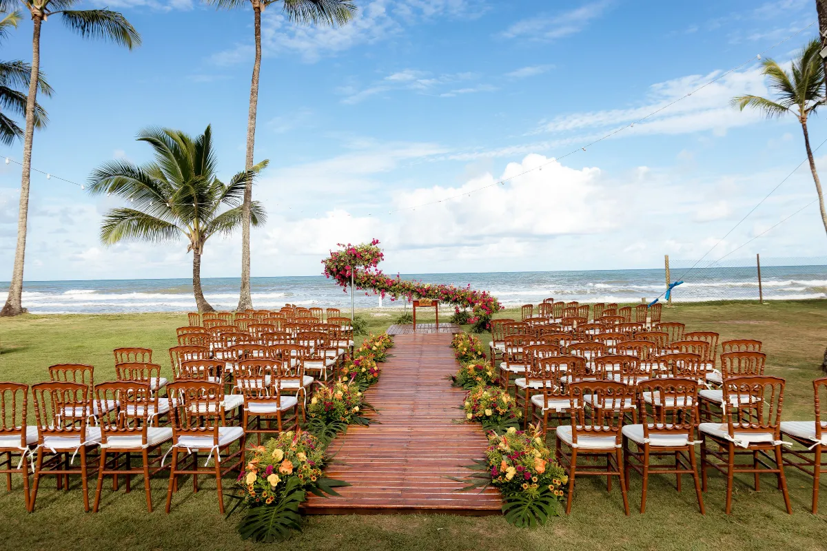Casamento frente ao mar