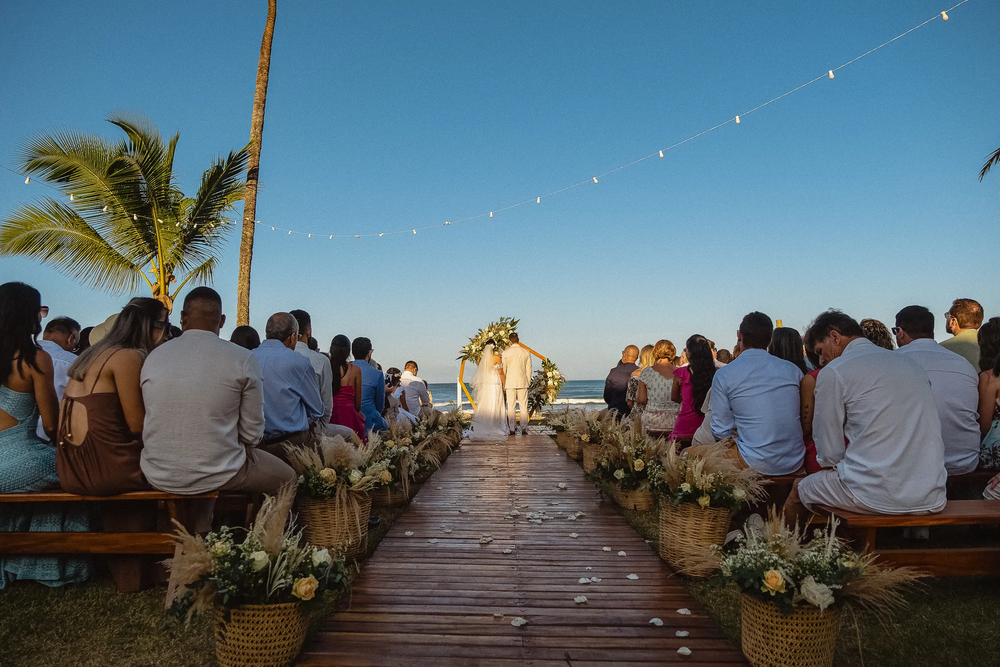 Casamento frente ao mar